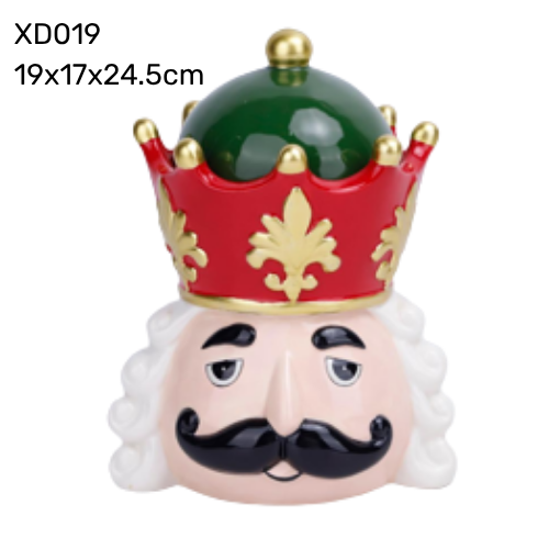 Nutcracker Ceramic Cookie Jar ~ Exclusive to Seasons